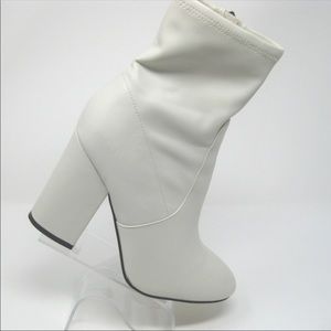 Marc Fisher White Boots